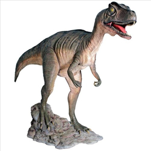 Allosaurus Dinosaur Statue Mouth Open